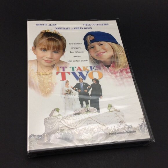 2 Mary Kate Ashley Olsen Twin DVDs SEALED  It Takes Two So Little Time Boy Crazy - Picture 2 of 12